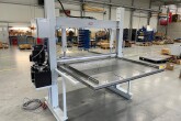 Hydraulische pers voor houten frames